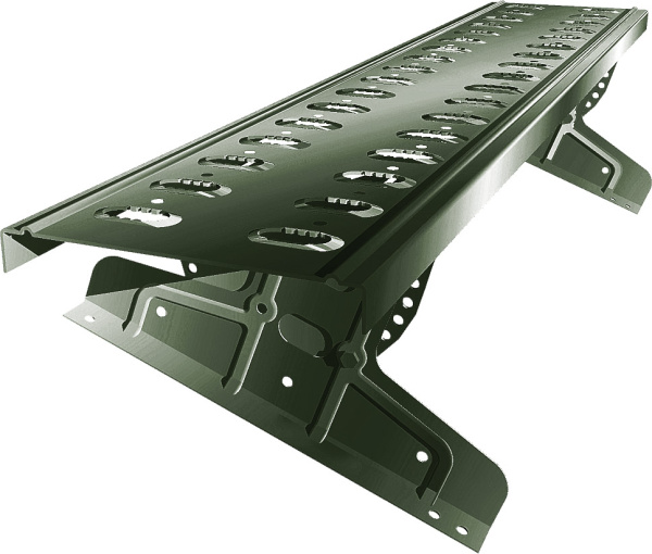 Мостик кровельный для фальцевой кровли Optima L=2500 мм, RAL 6020