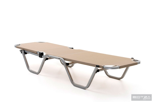 Шезлонг Dias алюминиевый цвет: бежевый