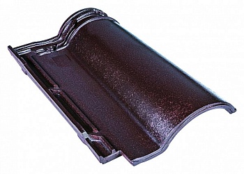 Керамическая черепица Rongguan Roman, цвет: матовый медно-красный