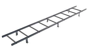 Лестница кровельная Borge, универсальная, L=2700 мм RAL 7016