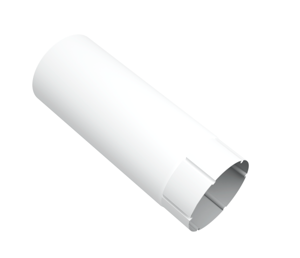 Труба круглая Vortex Project Ø210\145 мм, L=2000 мм, RAL 9003