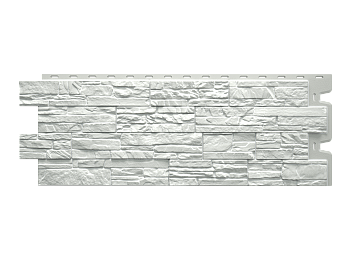 Фасадные панели Docke Stein, 1196 х 426 мм Premium, цвет: молочный