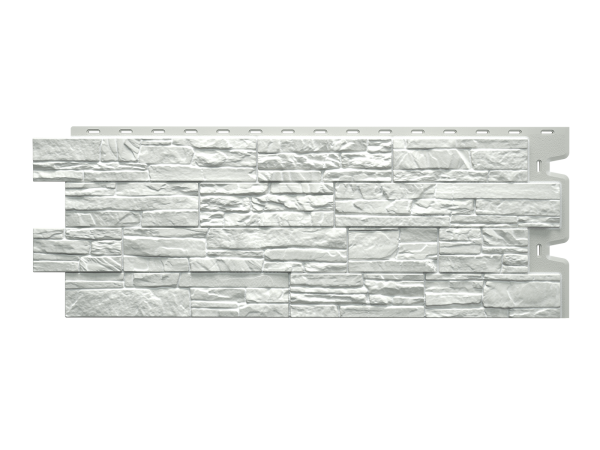 Фасадные панели Docke Stein, 1196 х 426 мм Premium, цвет: молочный