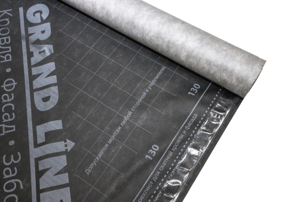 Мембрана супердиффузионная Grand Line 130+TAPE, 1.5х50 м 75 м²