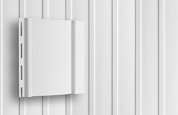 Сайдинг вертикальный Grand Line, L=3000 мм, серия Classic Standart, цвет: белый