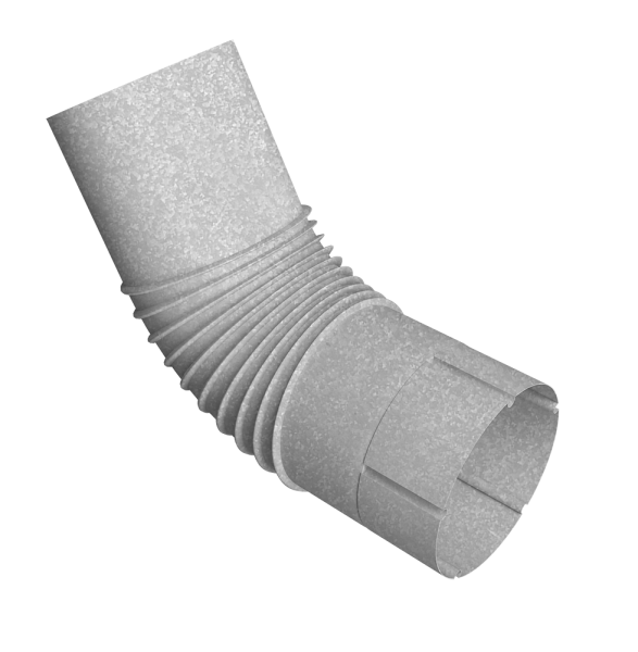 Колено трубы Vortex Project Ø210\145 мм, Zn