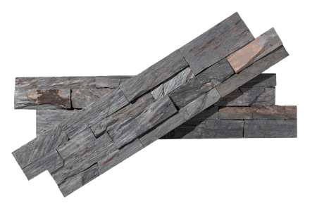 Кварцит, 3D панель из камня, 600х150 мм, Rockface Rustic