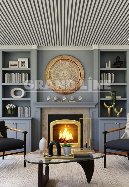 GL Комплект кубообразного потолка 30х30, L=1700 мм 0.3 мм, Al, белый