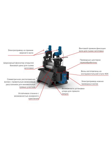 Станок Вальцы Keepler-Stan RME-550х2 мм
