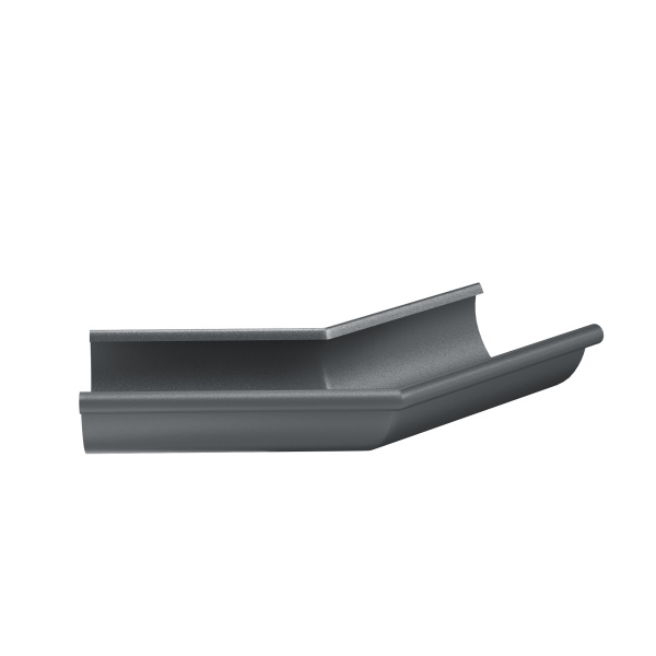 Угол желоба внешний 135° Aquasystem Премиум Ø125 мм, PU, RAL 7024