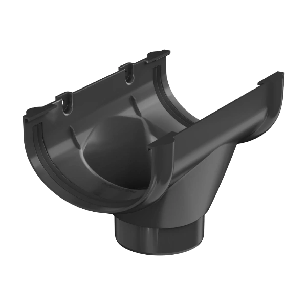 Воронка желоба Технониколь, оптима Ø 120 мм, цвет: черный