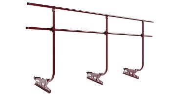 Ограждение кровельное для фальцевой кровли Borge, H=1200 мм, L= 3000 мм RAL 3005