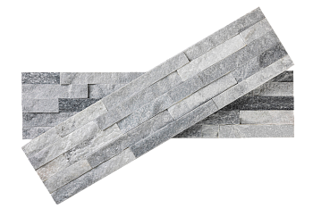 Мрамор, 3D панель из камня, 600х150 мм, Classic Cloudy Grey, 8 шт/уп