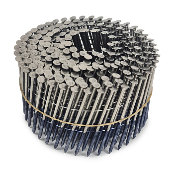 Фасадные барабанные гвозди Finka 2.3х60 мм Ring A2, уп. 2400 шт