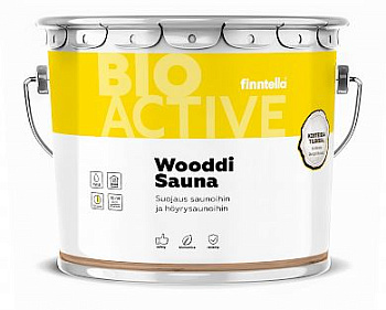 Защитная система Finntella, Wooddi Sauna, для отделки бань, саун и парных, уп. 2.7 л колеровка