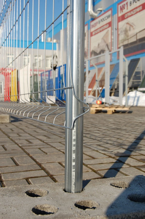 GL Панель временного ограждения Practic 1.74х3.1 zinc