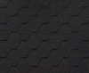 Битумная черепица RoofShield, Фемили Eco Lite, стандарт цвет: графитно-черный, 3 м² / уп.