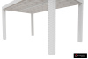 Стол B:Rattan Houston пластиковый под ротанг, 150х90 см цвет: белый
