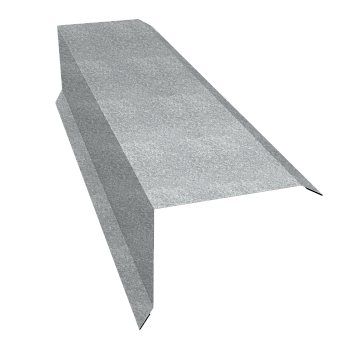 GL Торцевая планка, 80х100 мм 0.7 мм, Zn, б\ц, L=2000 мм