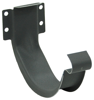 Кронштейн желоба короткий Grand Line Ø 125 мм PE Matt, RAL 7024