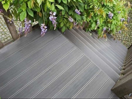 Террасная доска MasterDeck Classic 140 мм, L= 4000 мм вельвет, цвет: тик