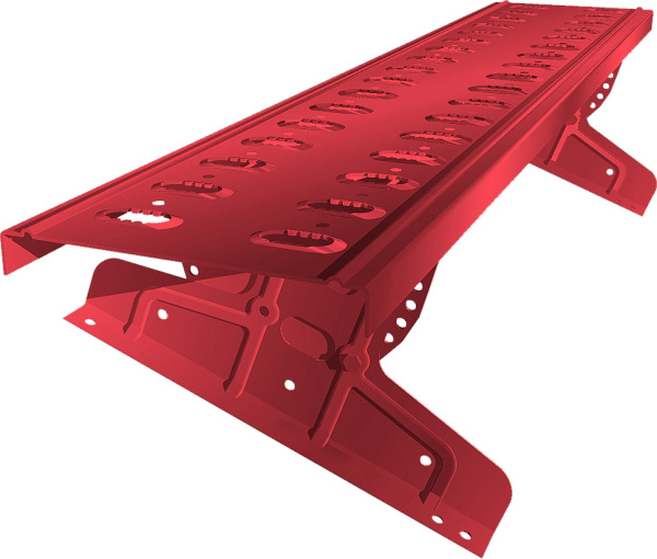 Мостик кровельный для фальцевой кровли Optima L=2500 мм, RAL 3003