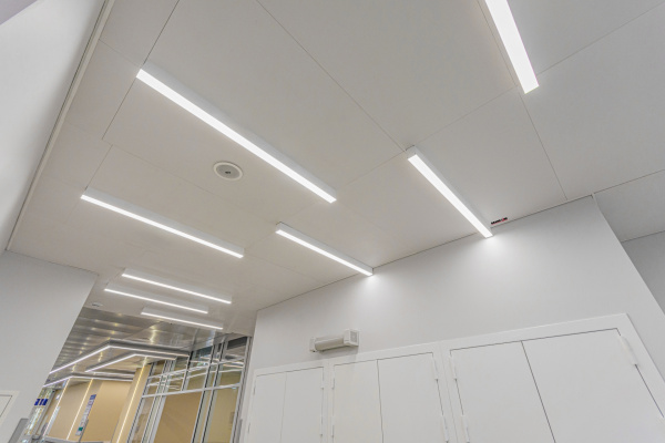 Потолочная кассета Medic Grand Line, Board, открытого типа, 595х595 мм 0.5 мм, Zn, белый