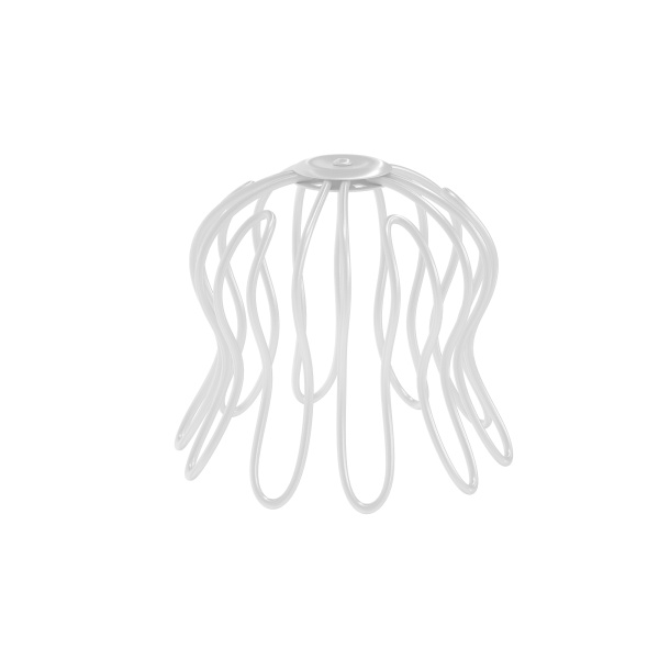 Паук, сетка воронки Aquasystem Премиум Ø 125, PU, RAL 9003