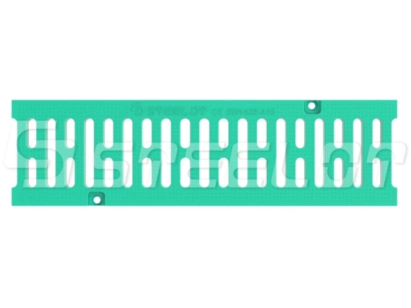 Решетка пластиковая SteeStart DN100, А15, Цвет: зеленый