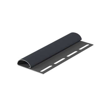 Финишная планка пвх, Docke, L=3000 мм серия Premium, цвет: графит