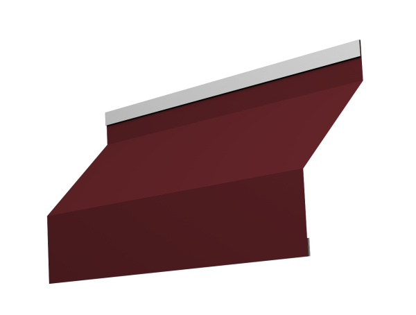 Ламель для забора жалюзи, Milan, с пленкой 0.45 мм, PE, RAL 3005