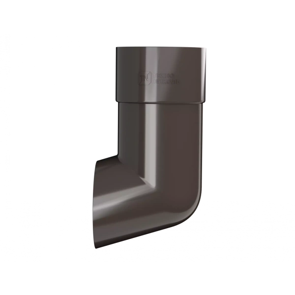 Слив трубы, Технониколь пвх, стандарт Ø82 мм, цвет: темно-коричневый