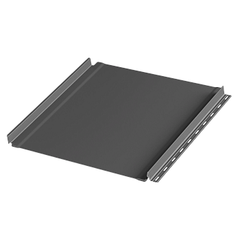 Фальцевая панель Aquaclick, Эталон, с подгибом 0.5 мм, Rooftop Бархат 180 г/м², RAL 7016