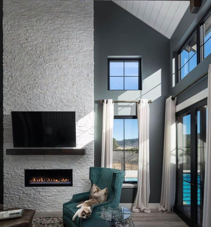 Кварцит, 3D панель из камня, 350х180 мм, Modern White Quartz