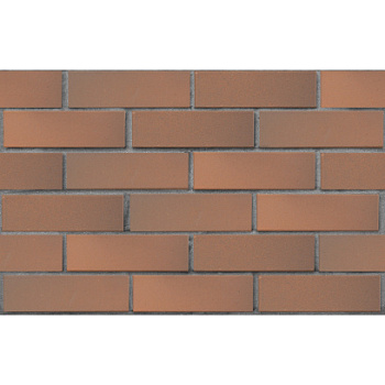 Кирпич облицовочный керамический ЛСР, 1НФ пустотелый, цвет: светло-коричневый Флеш, гладкий, М175, 250х120х65 мм