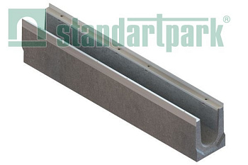 Лоток водоотводный Standartpark, BetoMax Drive, DN100, h225, Б-К01-3 /каскадный/, арт: 40676/01-01