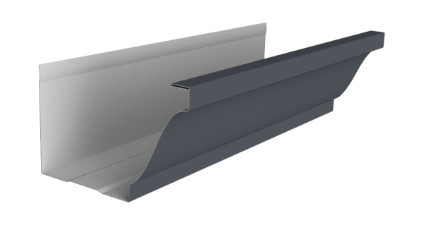 Желоб прямоугольный Vortex Lite Matt Ø 130 мм, L=3000 мм, RAL 7024