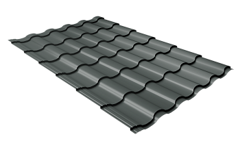 Профиль волновой Grand Line кредо 0.45 мм, PE, RAL 7005