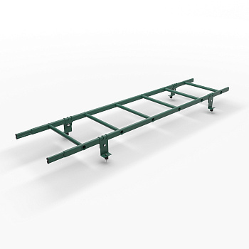 Лестница кровельная, универсальная Roofsystems Elite 400, L=1800 мм RAL 6005