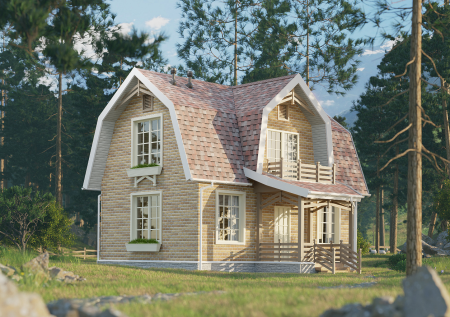 Фасадная плитка Docke Premium, Brick, уп 2.0 м² цвет: песчаный