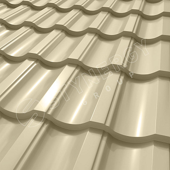 Металлочерепица Stynergy, Garda 0.5 мм, Corundum, RAL 1015