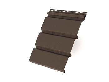 Софит пвх Grand Line Classic, без перфорации, L=3000 мм серия Classic, цвет: коричневый