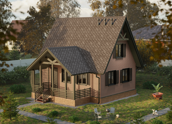 Битумная черепица, Docke, Premium, Шеффилд цвет: фладен, 3 м² / уп.