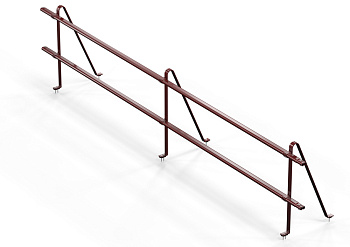 Ограждение кровельное универсальное Orima SYP, H=600 мм, L= 3000 мм RR 750