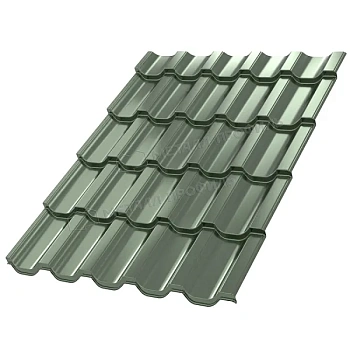 Металлочерепица МП, Трамонтана S 0.5 мм, Purman, Tourmalin