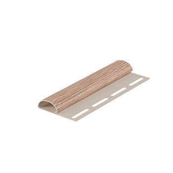 Финишная планка пвх, Docke, L=3000 мм серия Lux под дерево, цвет: рябина