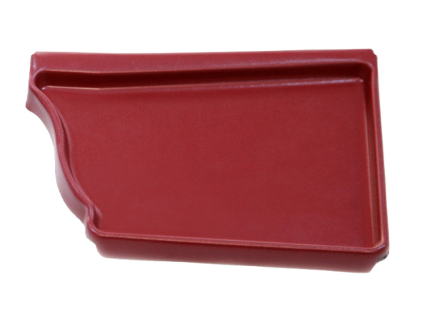 Заглушка правая Vortex, Ø 126 мм, RAL 3005