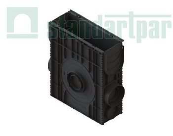 Пескоуловитель Standartpark, PolyMax Basic, DN150, h600, сборный, арт: 828007