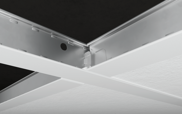 Подвесная система Т-24 Knauf, Т-профиль несущий направляющий, L=3700 мм цвет: белый