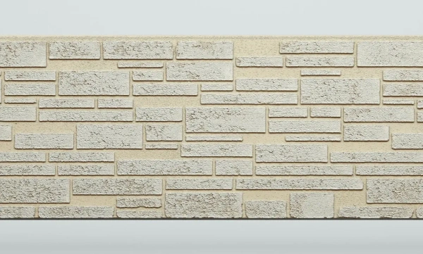 Панель FCS Simple под Камень, 15 мм, 360х1480 мм цвет: AA1114 бежевый